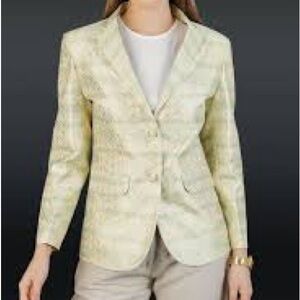 Walter Women's Pink and Green Blazer